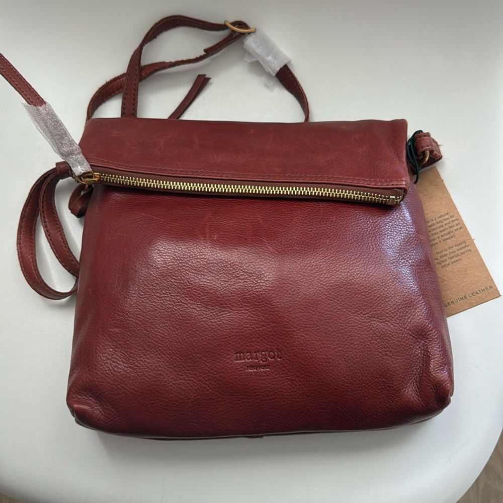 NWT Margot New York leather bag